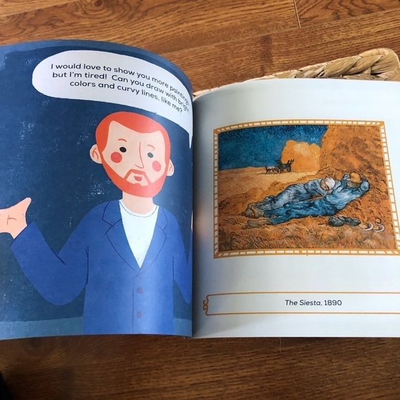 Meet Vincent Van Gogh Paperback Artist book for Kids - Picture 5 of 7